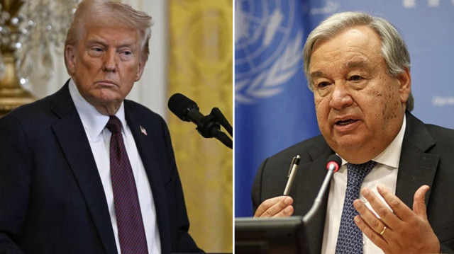 ABD Başkanı Trump ve Birleşmiş Milletler Genel Sekreteri Guterres