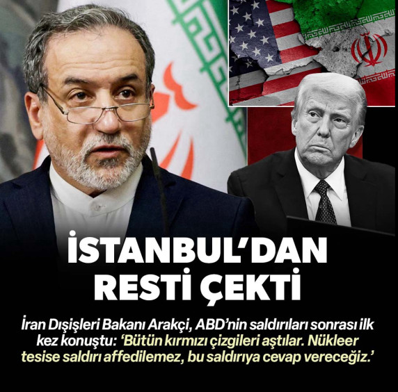 İran Dışişleri Bakanı Arakçi'den İstanbul'da önemli açıklamalar