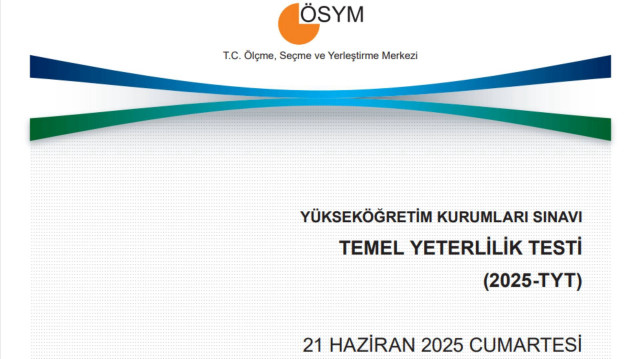 2025 YKS soruları ve cevapları yayımlandı