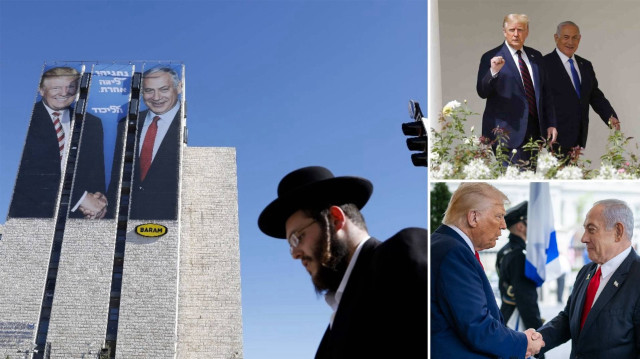 ABD Başkanı Doland Trump ve İsrail Başbakanı Netanyahu
