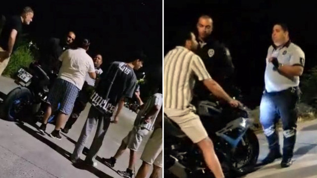 Sürücüye 'Yaya yolunda' motosiklet kullanmak suçundan 11 bin 434 lira para cezası kesildi. 