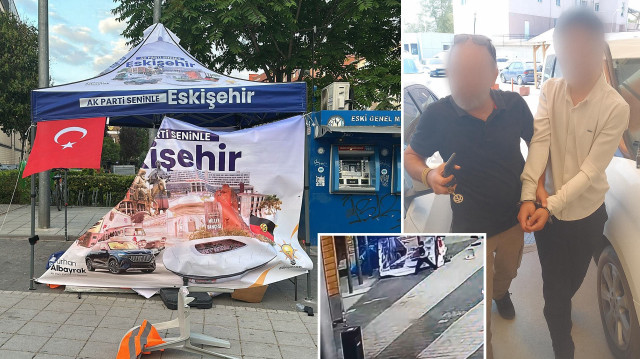 Saldırgan şahıs verdiği ifadesinde kız arkadaşıyla telefonda tartışırken alkolün etkisiyle bir anlık öfke sonucu yanından geçtiği standa zarar verdiğini söyledi.