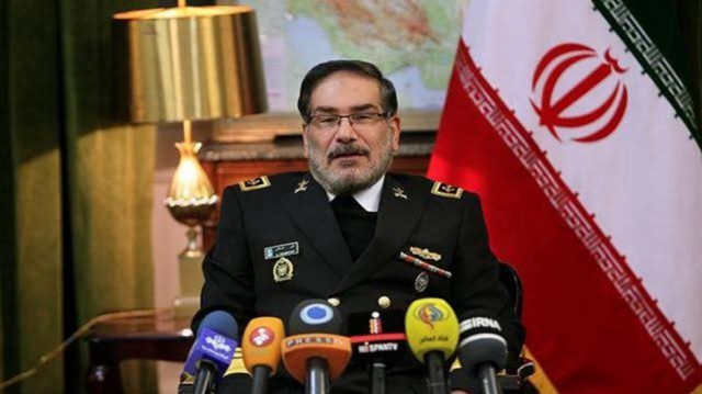 Ali Shamkhani, haut conseiller du guide suprême iranien, l'ayatollah Ali Khamenei, à Téhéran.
