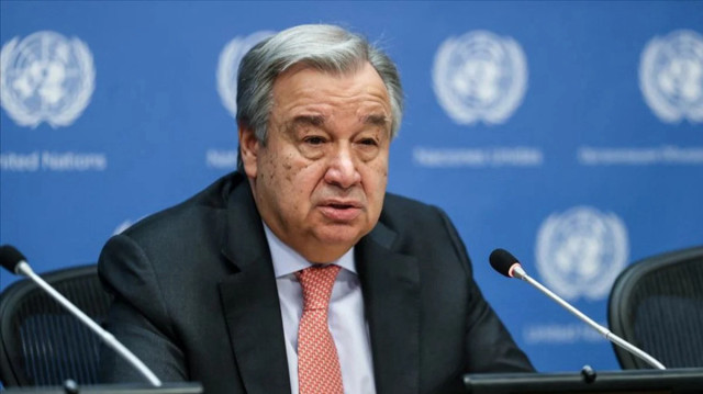 Birleşmiş Milletler Genel Sekreteri Antonio Guterres