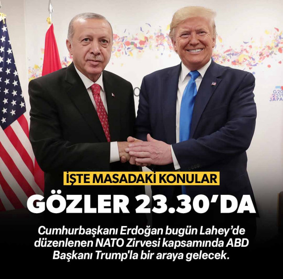 Erdoğan-Trump görüşmesi bugün 23.30'da