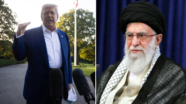 Trump, İran'da "rejim değişikliği" görmek istemediğini söyledi.