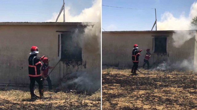 200 saman balyasının yanarak kullanılamaz hale geldiği yangına ilişkin inceleme başlatıldı.