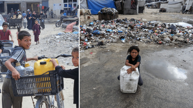 Gazze'de İsrail'in yakıt ablukası son bulmazsa çocuklar susuzluktan ölebilir.