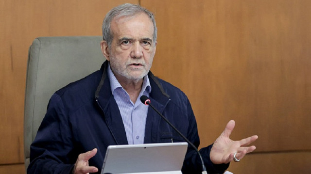 Iran's President Masoud Pezeshkian 