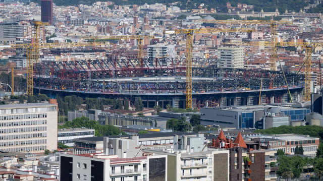 Camp Nou, proje tamamlandığında Avrupa'nın en büyük stadyumu olacak.