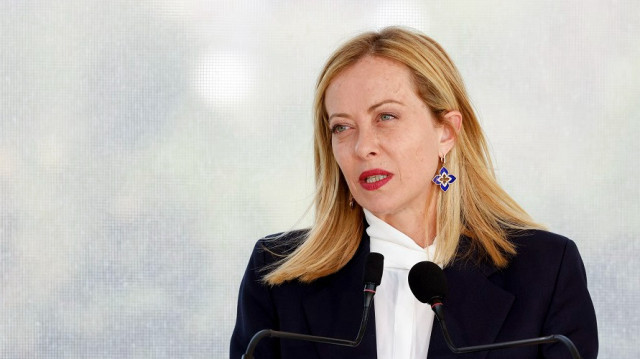 Italian Premier Giorgia Meloni 