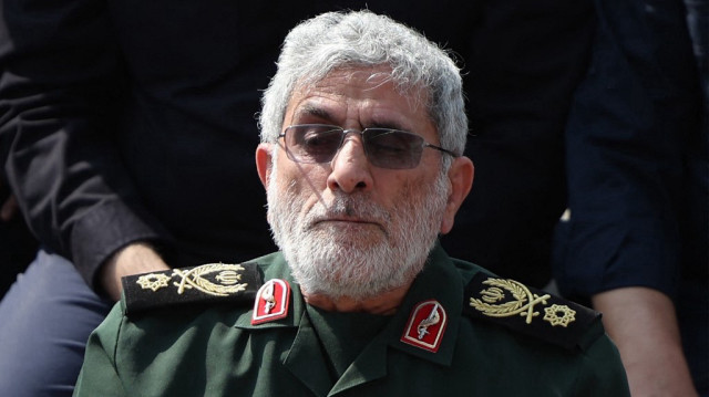 Le général de brigade iranien Esmail Qaani, commandant de la Force Al-Qods relevant du Corps des Gardiens de la Révolution islamique (CGRI), est apparu en bonne santé mardi à Téhéran.