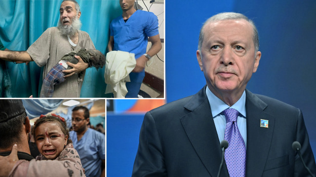 Cumhurbaşkanı Erdoğan, İsrail'in attığı adımların barışı ve huzuru tehdit ettiğini söyledi.