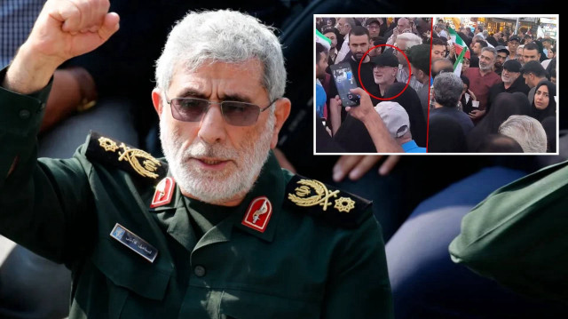 Öldürüldüğü öne sürülen Kudüs Gücü Komutanı Kaani 12 gün sonra ilk kez görüntülendi