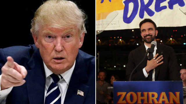 ABD Başkanı Donald Trump, New York belediye başkan adayı ön seçiminde kazanan Müslüman Adayın kazanmasını saçma buldu.