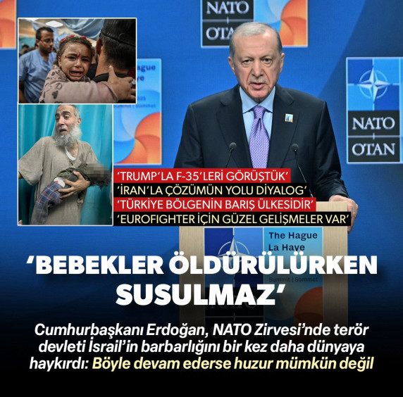 'Bebekler öldürülürken susulmaz'