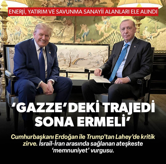 'Gazze'deki trajedi sona ermeli'
