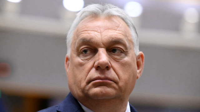 Le Premier ministre hongrois Viktor Orban participe à une réunion du Conseil européen à Bruxelles le 26 juin 2025. Les dirigeants de l'UE se réunissent du 26 au 27 juin pour discuter des défis géoéconomiques et de l'évolution de la situation en Ukraine et au Moyen-Orient.