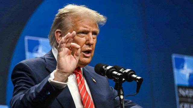 US President Donald Trump 