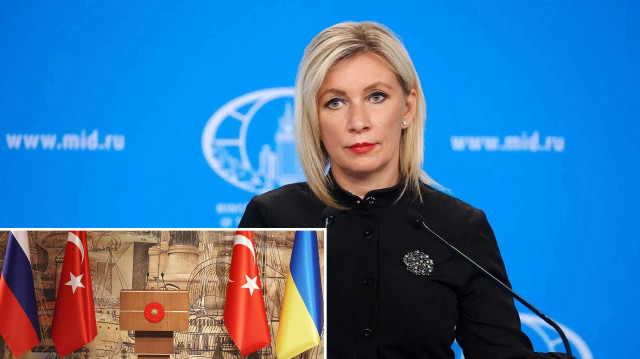 Rusya Dışişleri Bakanlığı Sözcüsü Zaharova, haftalık basın toplantısında İstanbul'daki barış müzakerelerine ilişkin açıklamada bulundu.