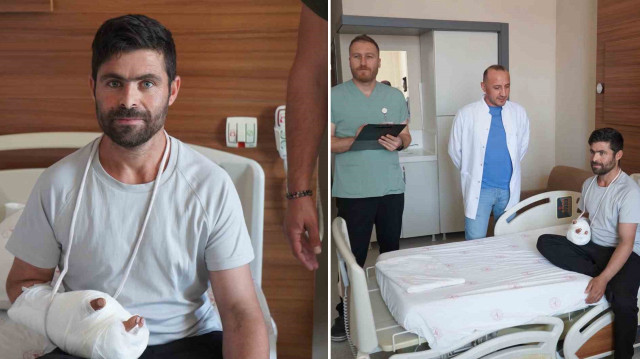 Sezgin Soray, Başhekim Doç. Dr. Remzi Sarıkaya ve ameliyatı gerçekleştiren ekibe teşekkür etti.