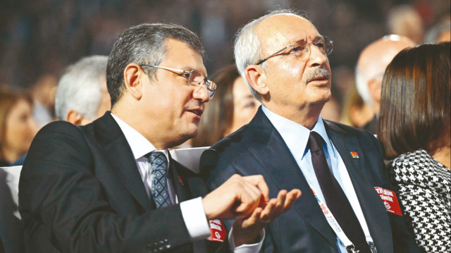 Özgür Özel, Kemal Kılıçdaroğlu.