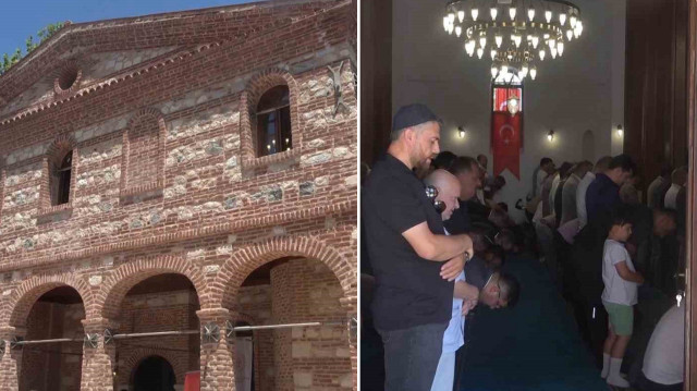 Uzun bir aradan sonra ezan sesinin yükseldiği caminin restorasyonu 2 yıl sürdü.