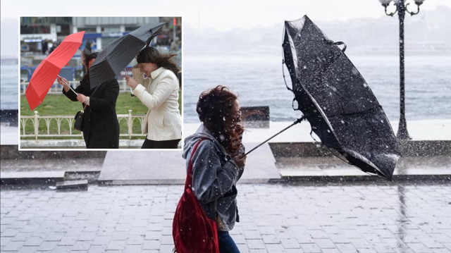 Dokuz il için "sarı" meteorolojik uyarı yapıldı. 
