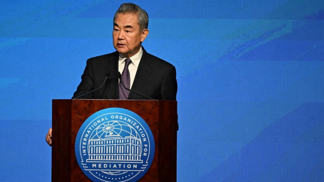 Le ministre chinois des Affaires étrangères, Wang Yi, à Hong Kong, le 30 mai 2025.