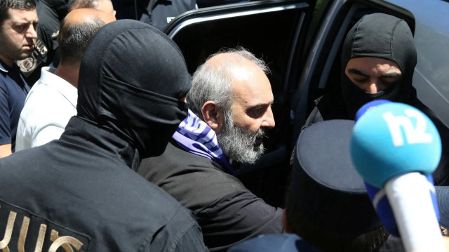 Le religieux arménien suspecté de tentative de coup d'Etat, Mikael Adjaphanyan.