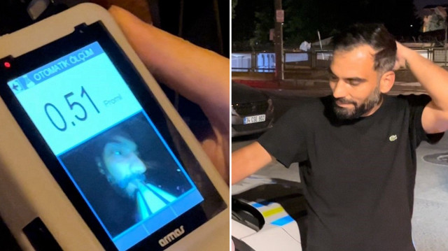 Yakup G.'nin ehliyetine 2 yıl el konuldu.