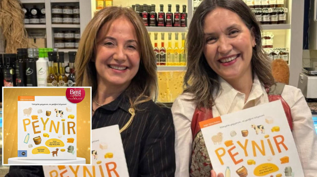 Süt ürünleri alanında en iyi kitap "Peynir" oldu.