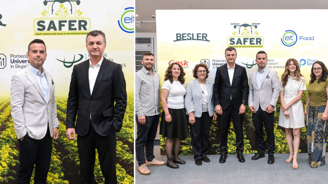Besler CEO'su Mert Altınkılınç proje ikinci faz toplantısında açılış konuşması yaptı.