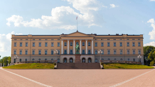 Le palis royal d'Oslo, le 23 juillet 2014.