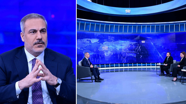 Dışişleri Bakanı Hakan Fidan, A Haber'e mülakat verdi.