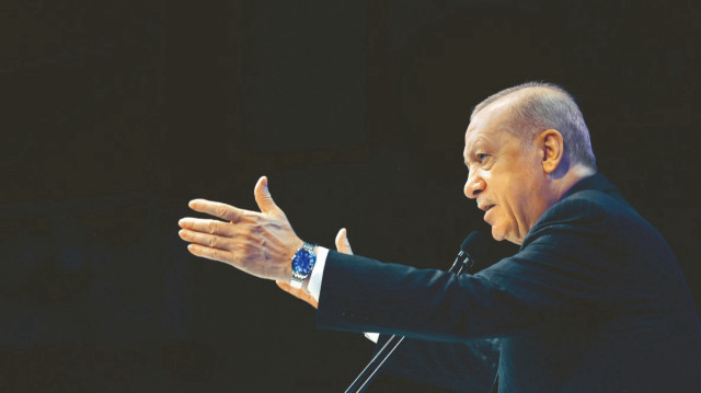 Cumhurbaşkanı Recep Tayyip Erdoğan.