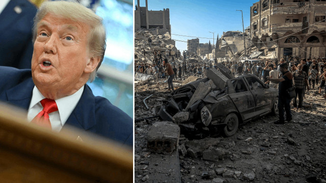 ABD Başkanı Donald Trump Gazze ile ilgili açıklama yaptı.