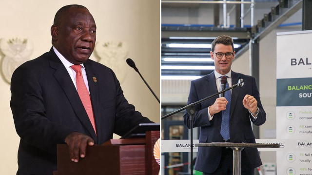 Güney Afrika'da cumhurbaşkanından izinsiz uluslararası ziyaret gerçekleştiren Bakan yardımcısı görevden alındı.