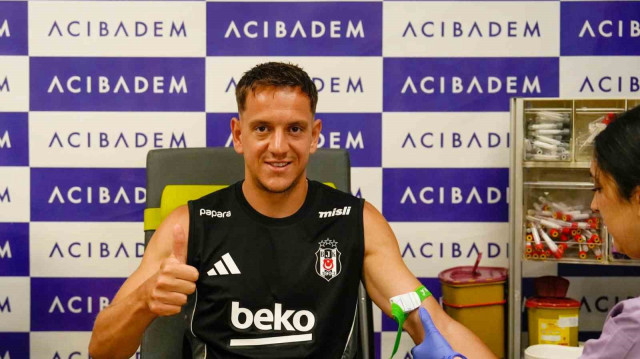 Amir Hadziahmetovic de sağlık kontrolünden geçti.