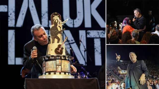 Rock şarkıcısı, hayırsever ve Ahbap Derneğinin kurucusu Haluk Levent, sanat hayatının 30. yılını Harbiye Cemil Topuzlu Açıkhava Tiyatrosu'nda verdiği konserle kutladı.