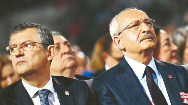 Özgür Özel, Kemal Kılıçdaroğlu.
