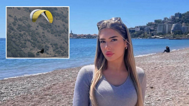 Tatile giden genç kız, deniz paraşütünün kemerini açmasının ardından denize düşerek hayatını kaybetti.