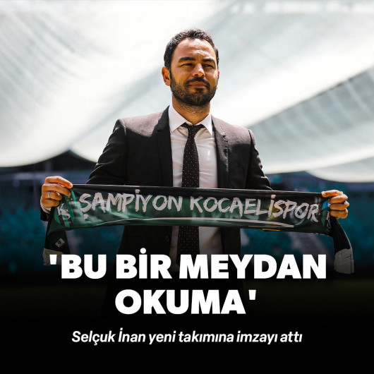 Selçuk İnan imzayı attı: Bu bir meydan okuma