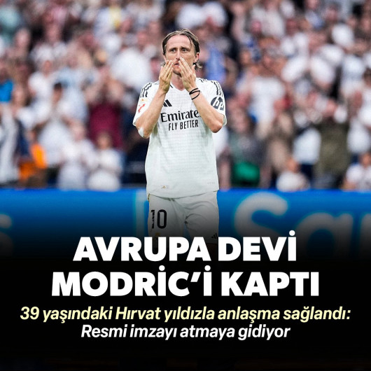 Luka Modric Avrupa deviyle anlaşma sağladı: İmzayı atmaya gidiyor