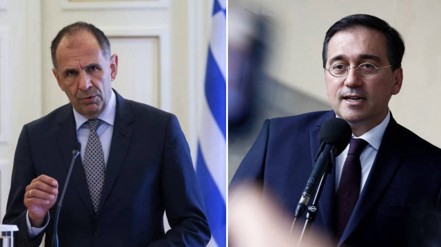 Yunanistan Dışişleri Bakanı Yerapetritis ile İspanyol mevkidaşı Albares iki ülkenin ortak sorunlarını ve gerçekleşecek işbirliğini görüştü