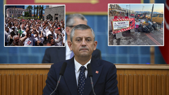 CHP'nin yönettiği İzmir'de belediye işçileri grevde.