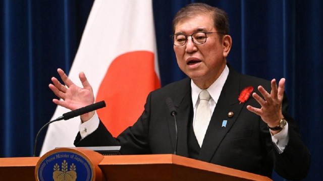 Japanese Prime Minister Shigeru Ishiba