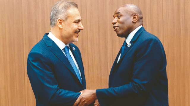 Dışişleri Bakanı Hakan Fidan, Antalya’da 15 Mayıs’ta düzenlenen NATO Dışişleri Bakanları Gayriresmi Toplantısı kapsamında İngiltere Dışişleri Bakanı David Lammy ile görüşmüştü.