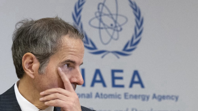Le directeur général de l'Agence internationale de l'énergie atomique (AIEA), Rafael Grossi, assiste à une réunion extraordinaire du conseil des gouverneurs de l'AIEA au siège de l'agence à Vienne, en Autriche, le 23 juin 2025.