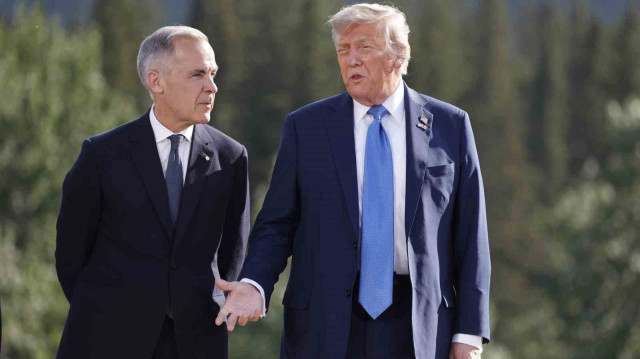 Kanada Başbakanı Mark Carney - ABD Başkanı Donald Trump